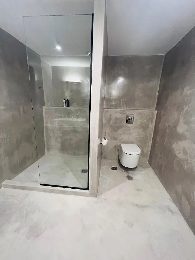 펜션 Yalos Mykonos 4 Bedroom Luxury House 5 Minute From Ornos Beach W Sea & Sunset View Mykonos Town