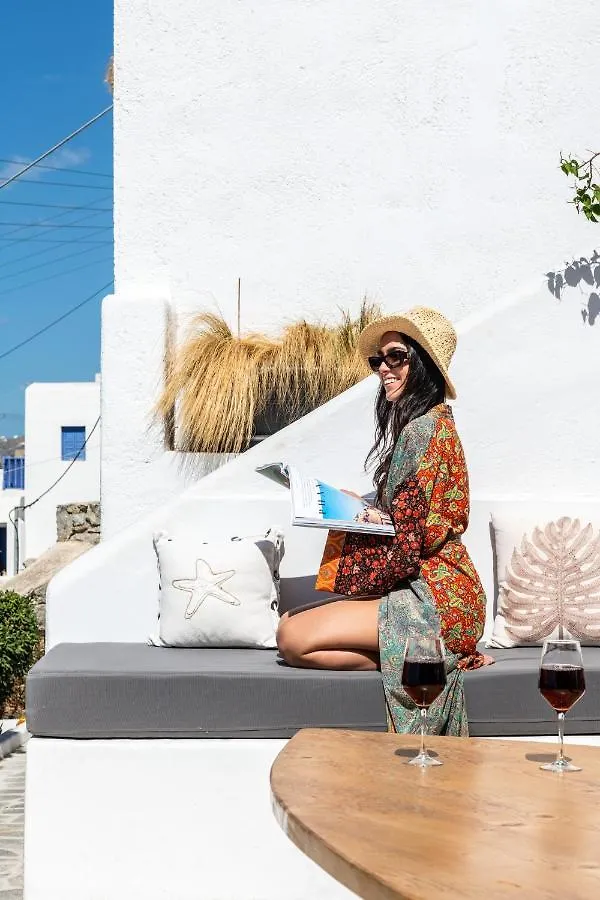 Yalos Mykonos 4 Bedroom Luxury House 5 Minute From Ornos Beach W Sea & Sunset View Mykonos Town 0*,  그리스